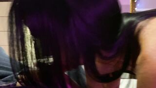 A hot maid is being fucked in a vintage corset