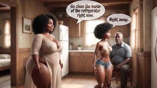 A young woman gets seduced by the mature woman for gifts