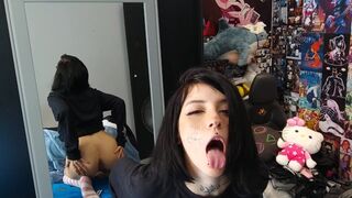 Masturbation on the mirror! It drives me crazy and fills me up