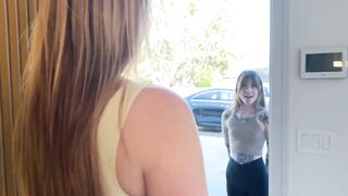 My Friend Bangs My Tattooed Colleague Chloe Foxxe Hard