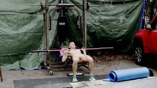 BTS - Exhibitionist, Lora Cross's Savage Outdoor Workout