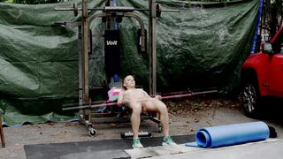 BTS - Exhibitionist, Lora Cross's Savage Outdoor Workout