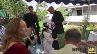 BRIDE4K. Will you Cum in my Mouth to tie us Together in Holy Matrimony?