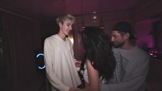 Busty beauty cheats at party and squirts for boyfriend